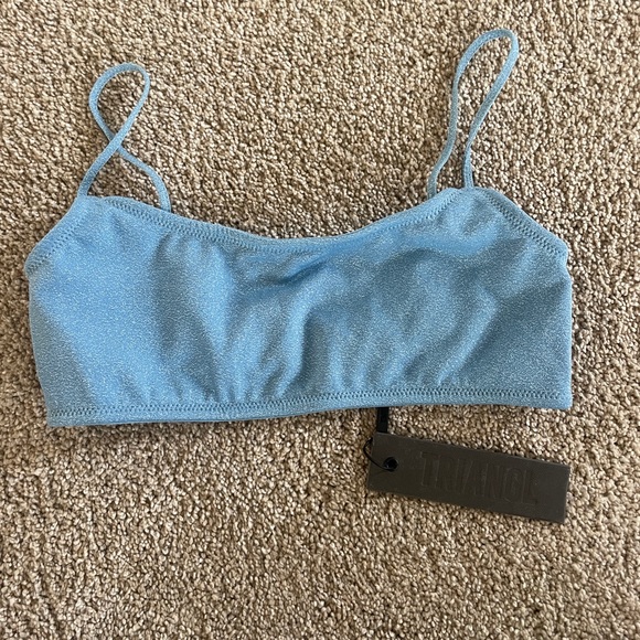 Brand New Mica Bay Sparkle Triangle Bikini set w/ bag - Picture 5 of 8